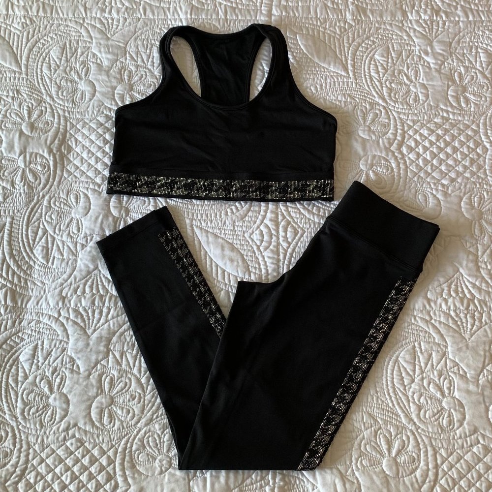NOLI Crystal Leggings (Only),‎ Black, Size:  S